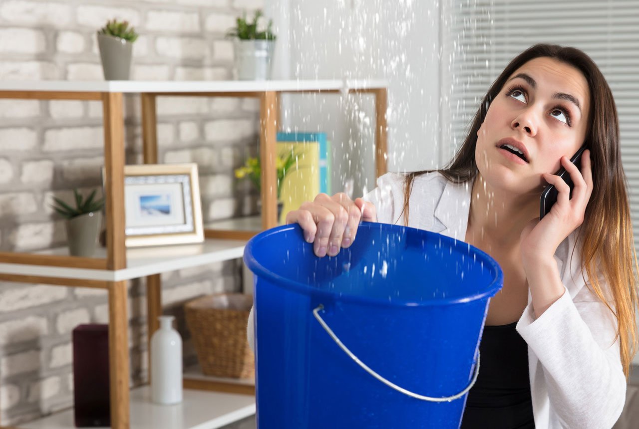 Caça Vazamento no apartamento - goteira